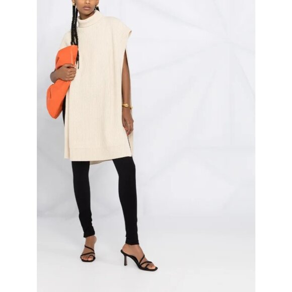 Toteme Zip Leggings in Black Small New Womens Skinny Pants - Picture 12 of 17